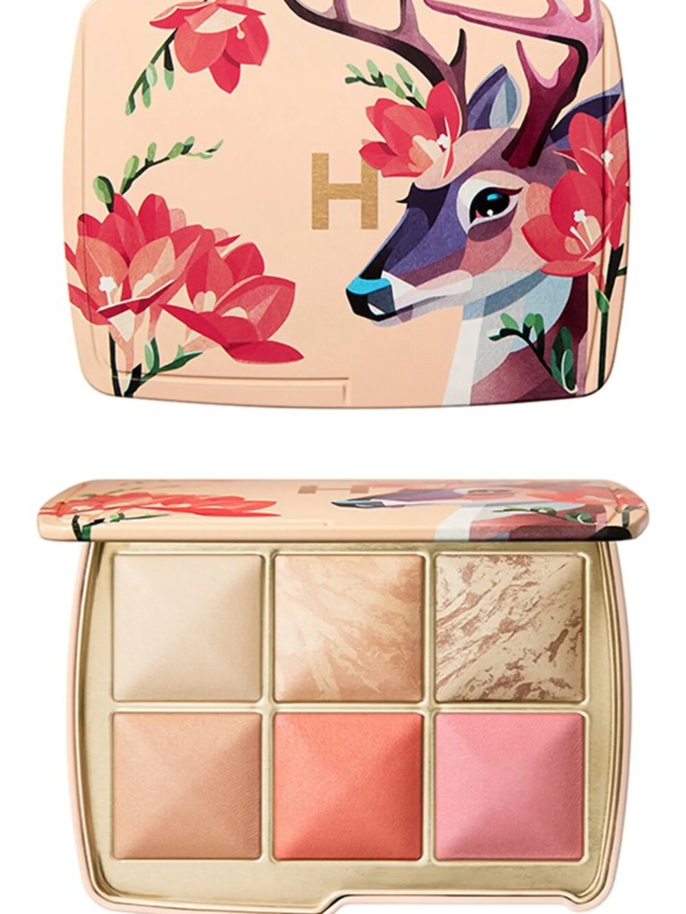 BNIB Hourglass Ambient Lighting Edit Unlocked Face Deer Palette Limited Edition